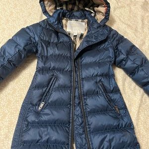 Burberry puffer jacket 6Y